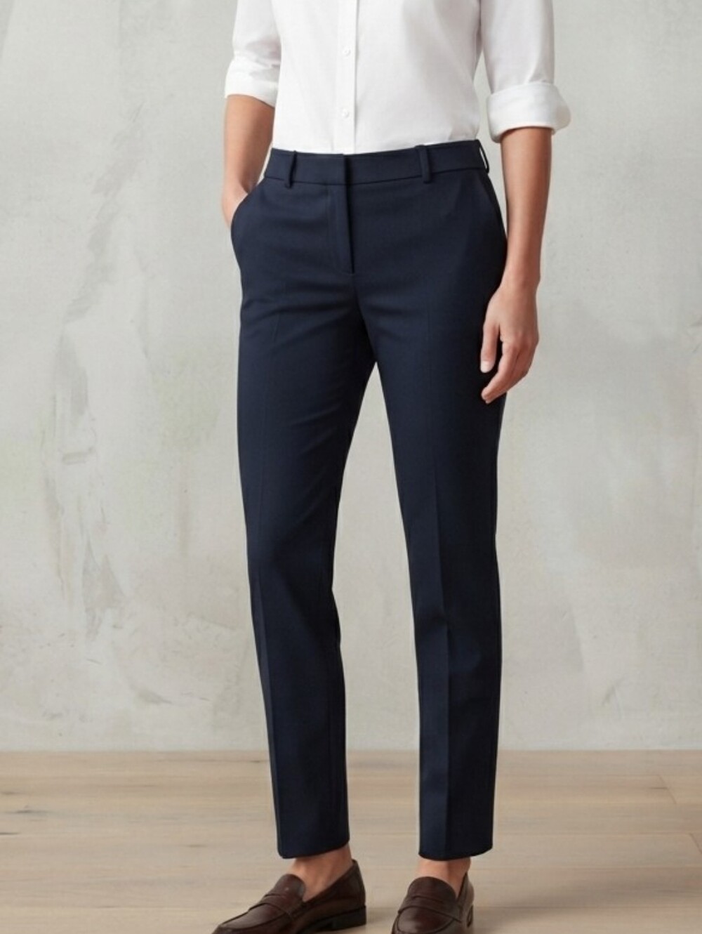 NEVER WORN Ann Taylor AT Women's BLACK Tailored Dress Pants Sz 10